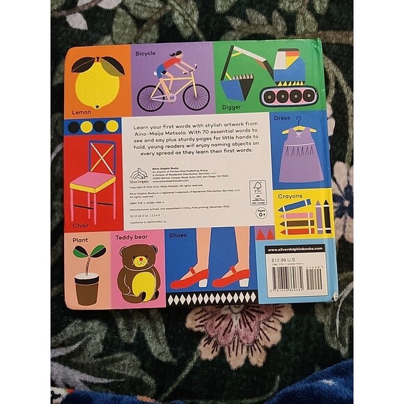 My First Words Board book By Metsola, Aino-Maija VERY GOOD Children Baby Color - Picture 4 of 8